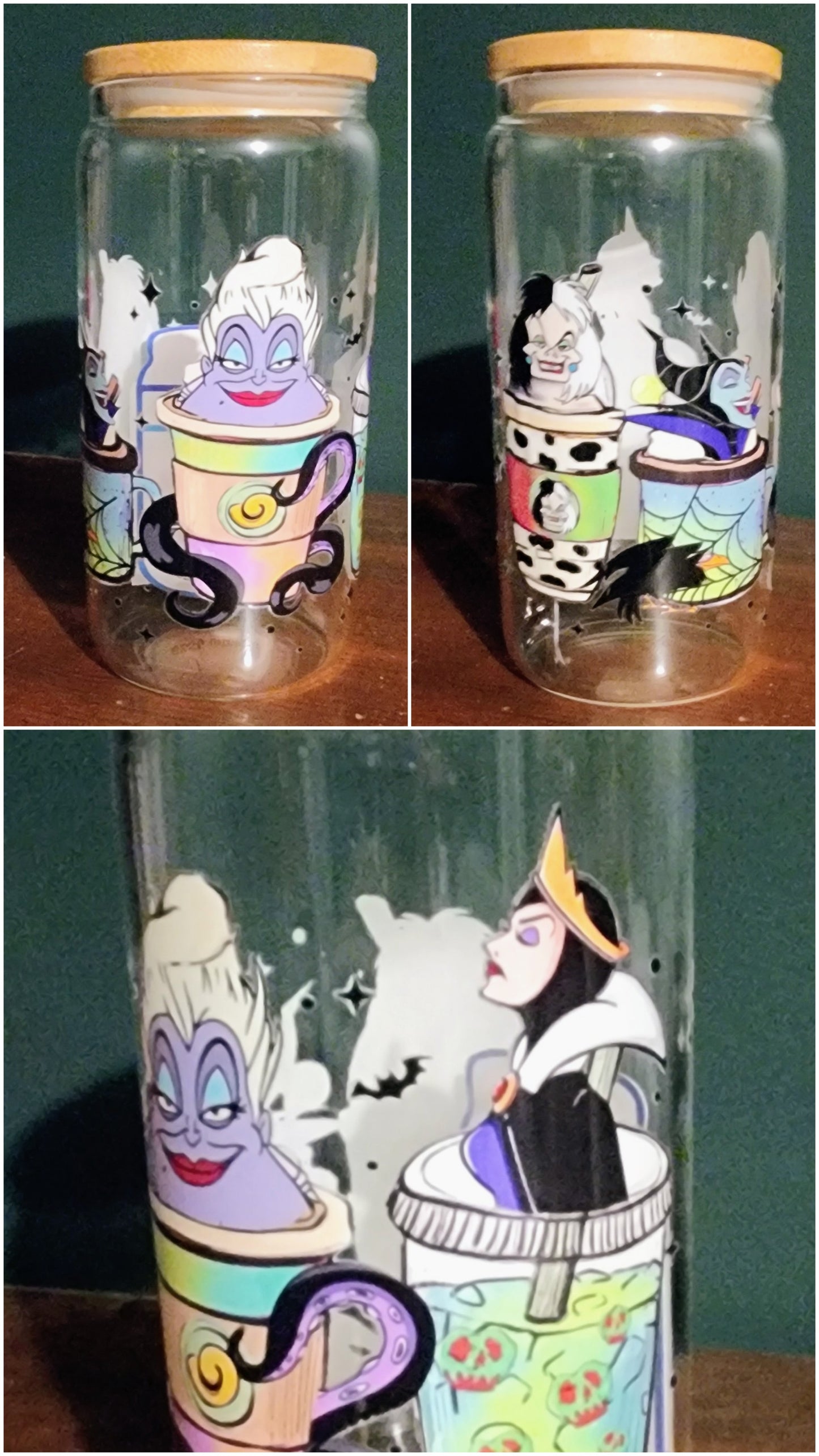 16oz Villans Glass Tumbler