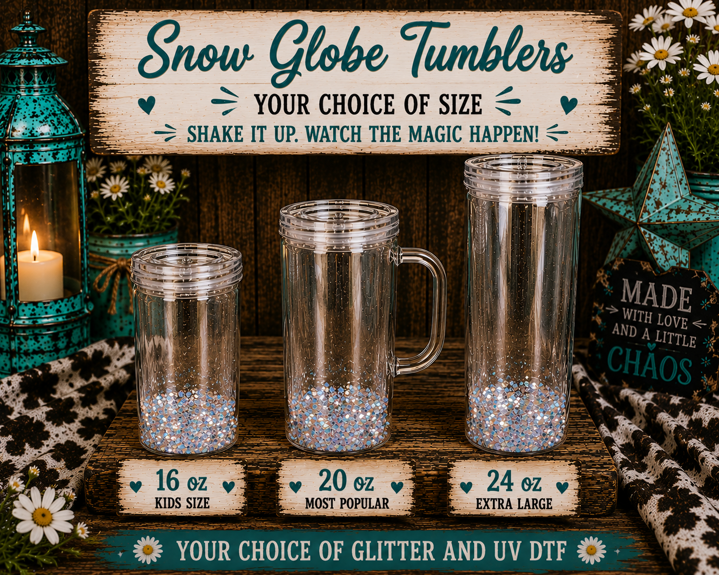 Snow Globe Tumbler
