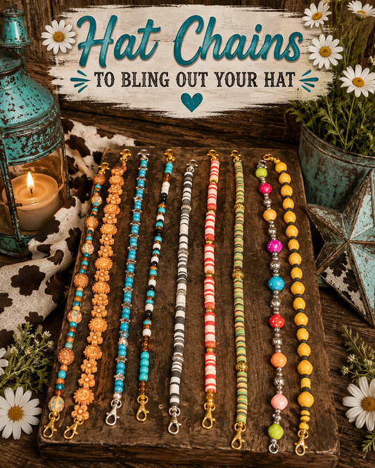 Handmade Hat Chains